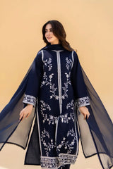 SERAN - 3PC DHANAK EMBROIDERED ZN-1095