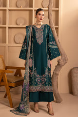 Batik Brand Most Dhanak Embroidery 3 Piece Unstitched Dress ZN-1181