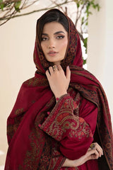 MARIA B -3PC DHANAK EMBRIODERED ZN-1034