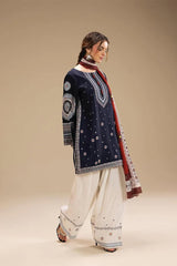 JAZMIN - 3PC DHANAK EMBROIDERED ZN-1013