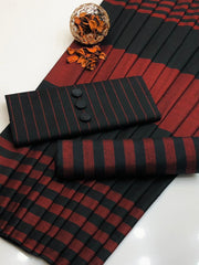 Marina Khaddi Sussi 3Piece Winter Special (Red Black)