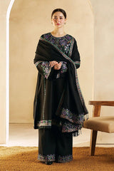 ZARA SHAHJAHAN - 3PC DHANAK EMBROIDERED ZN-1070