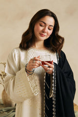 ZARA SHAH JAHAN - 3PC DHANAK EMBROIDERED ZN-1094