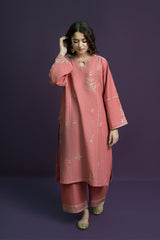 URGE - 2PC DHANAK EMBROIDERED ZN-1092