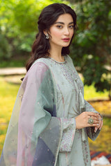 JAZMIN - 3PC DHANAK EMBROIDERED ZN-1024