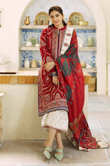 ZARA SHAH JAHAN - 3PC DHANAK EMBROIDERED ZN-1054