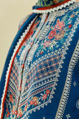 ZARA SHAH JAHAN - 3PC DHANAK EMBROIDERED ZN-1041