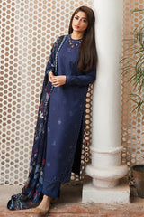 SERAN - 3PC DHANAK EMBROIDERED ZN-1028