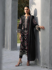 Edenrube Brand Dhanak Embroidery 3 Piece Unstitched Dress ZN-1178