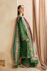ZARA SHAH JAHAN - 3PC DHANAK EMBROIDERED ZN-1048