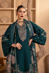 Batik Brand Most Dhanak Embroidery 3 Piece Unstitched Dress ZN-1181