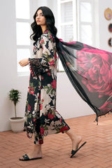 BAROQUE - 3PC KARANDI PRINTED ZN-1100
