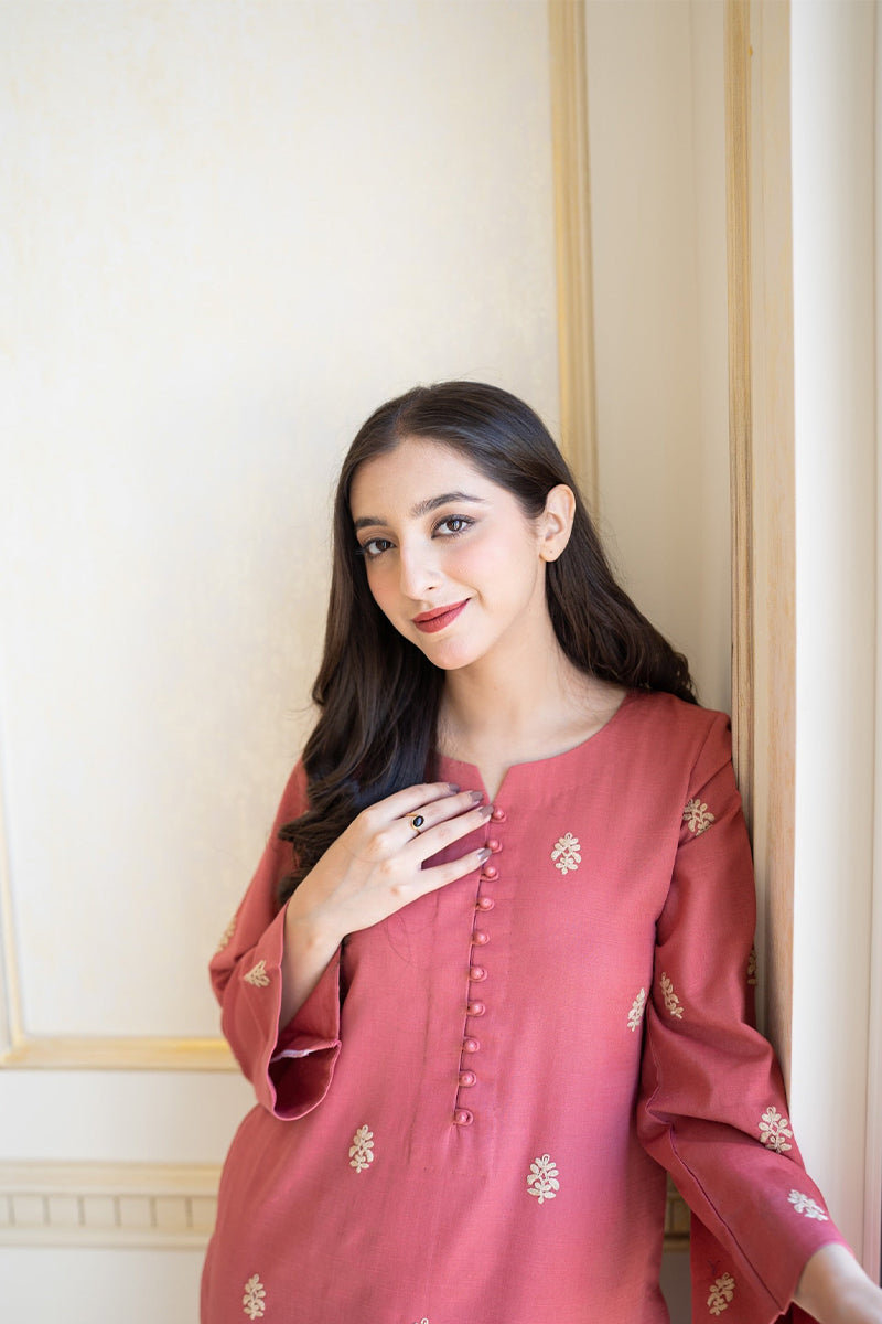 AISLING - 3PC DHANAK EMBROIDERED ZN-1039