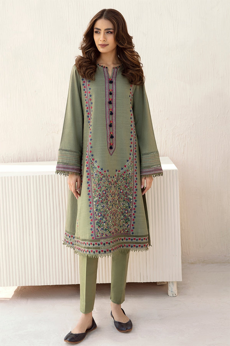 JAZMIN - 3PC DHANAK EMBROIDERED ZN-1068