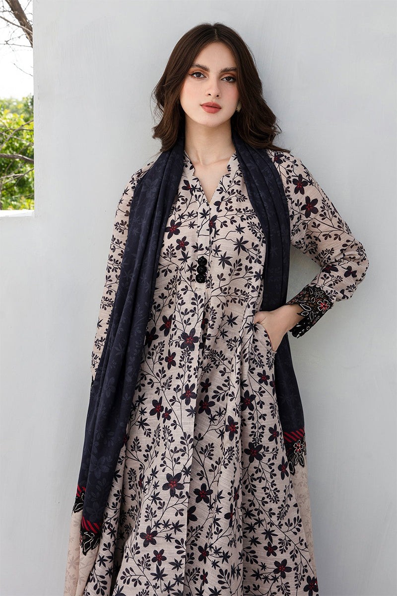 BAROQUE - 3PC KARANDI PRINTED ZN-1101
