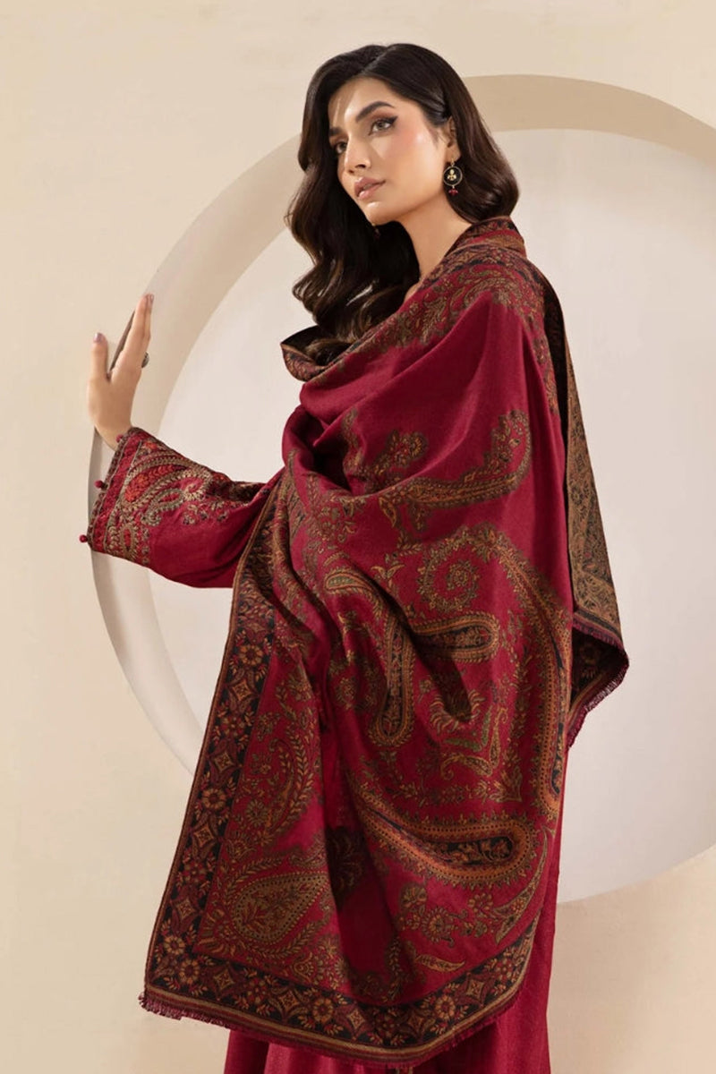 MARIA B -3PC DHANAK EMBRIODERED ZN-1034