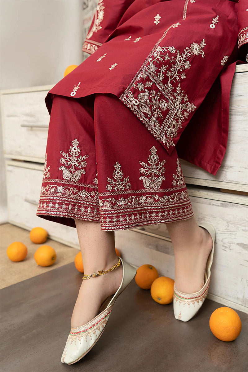 URGE - 3PC DHANAK EMBROIDERED ZN-1019