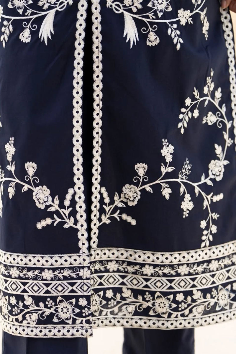 SERAN - 3PC DHANAK EMBROIDERED ZN-1095