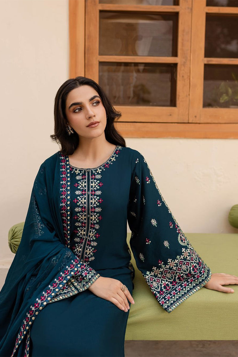 BATIK - 3PC DHANAK EMBROIDERED ZN-1088