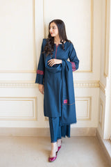 AISLING - 3PC DHANAK EMBROIDERED ZN-1051