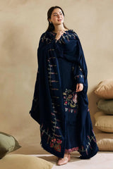Zara Shah Jahan Brand Premium Quality Dhanak Fabric Unstitched 3 Piece Design ZN-1169