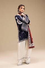 JAZMIN - 3PC DHANAK EMBROIDERED ZN-1013