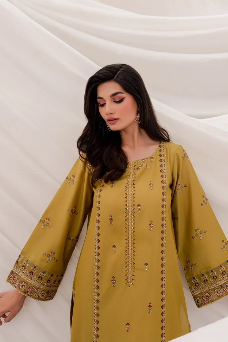JAZMIN- 3PC DHANAK EMBROIDERED ZN-1067