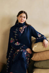Zara Shah Jahan Brand Premium Quality Dhanak Fabric Unstitched 3 Piece Design ZN-1169