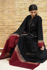 ZARPASH - 3PC DHANAK EMBROIDERED ZN-1018
