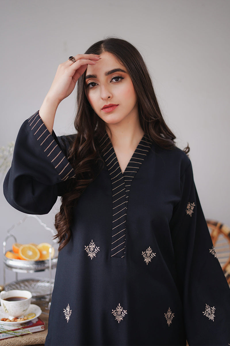 AISLING - 3PC DHANAK EMBROIDERED ZN-1010