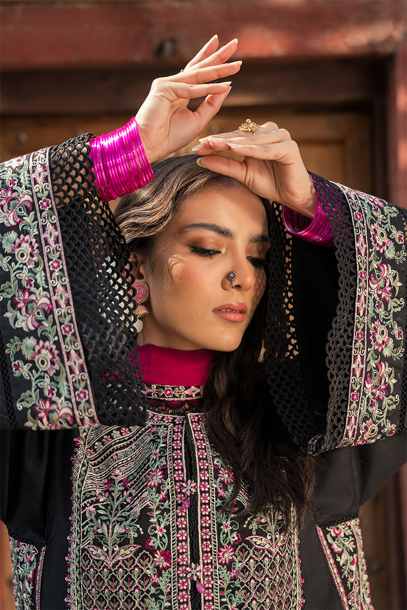 ZARPOSH - 3PC DHANAK EMBROIDERED ZN-1096