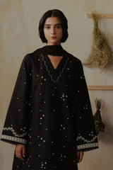 ZIVA - 3PC DHANAK EMBROIDERED ZN-1091