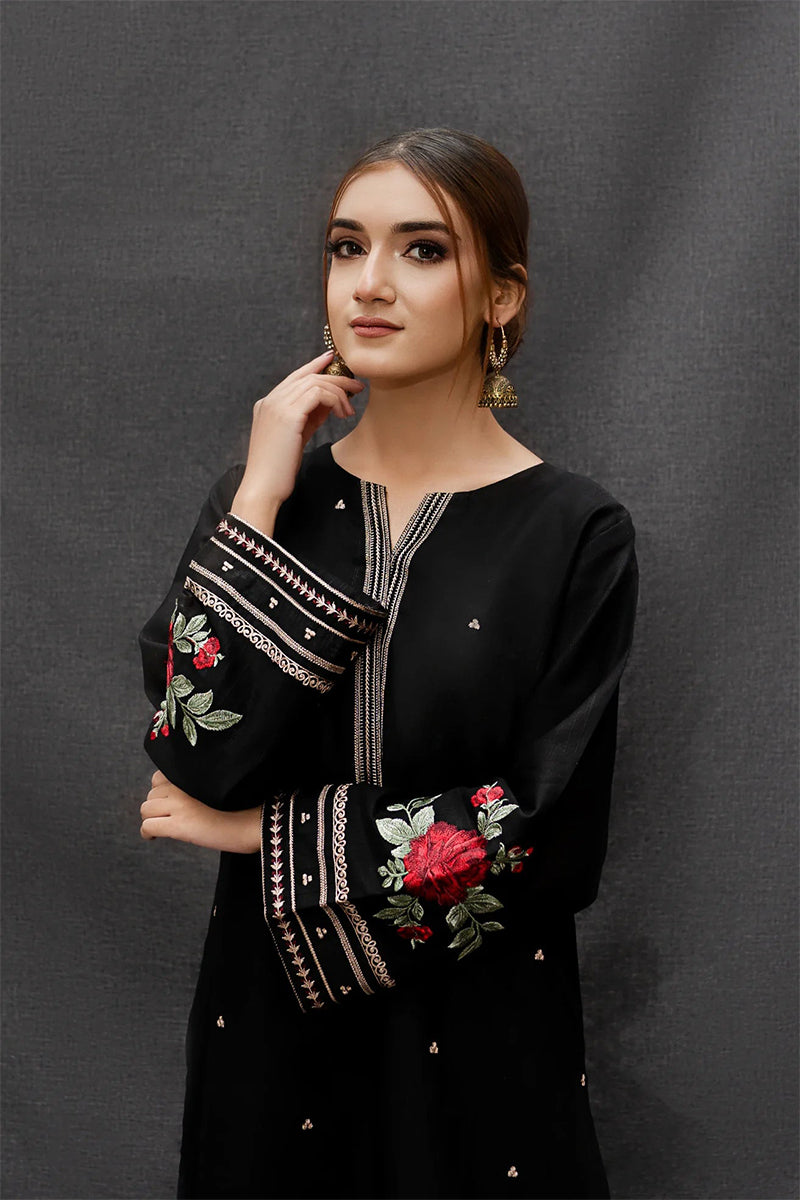 URGE - 3PC DHANAK EMBROIDERED ZN-1052