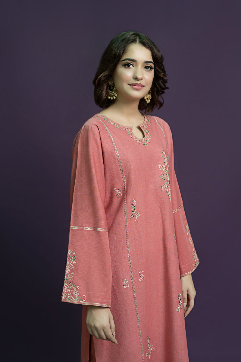 URGE - 2PC DHANAK EMBROIDERED ZN-1092