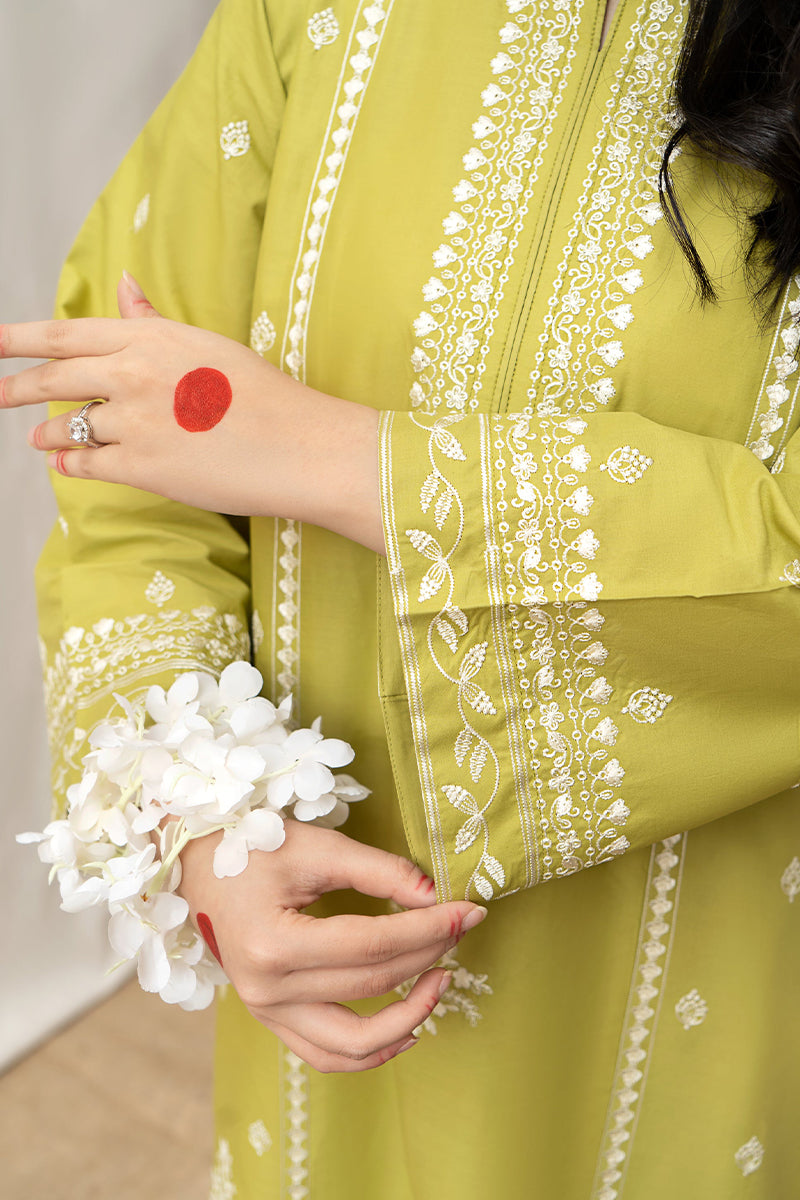 URGE - 3PC DHANAK EMBROIDERED ZN-1056