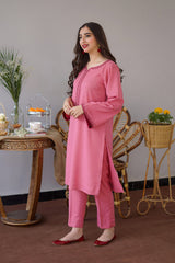 AISLING - 3PC DHANAK EMBROIDERED ZN-1087