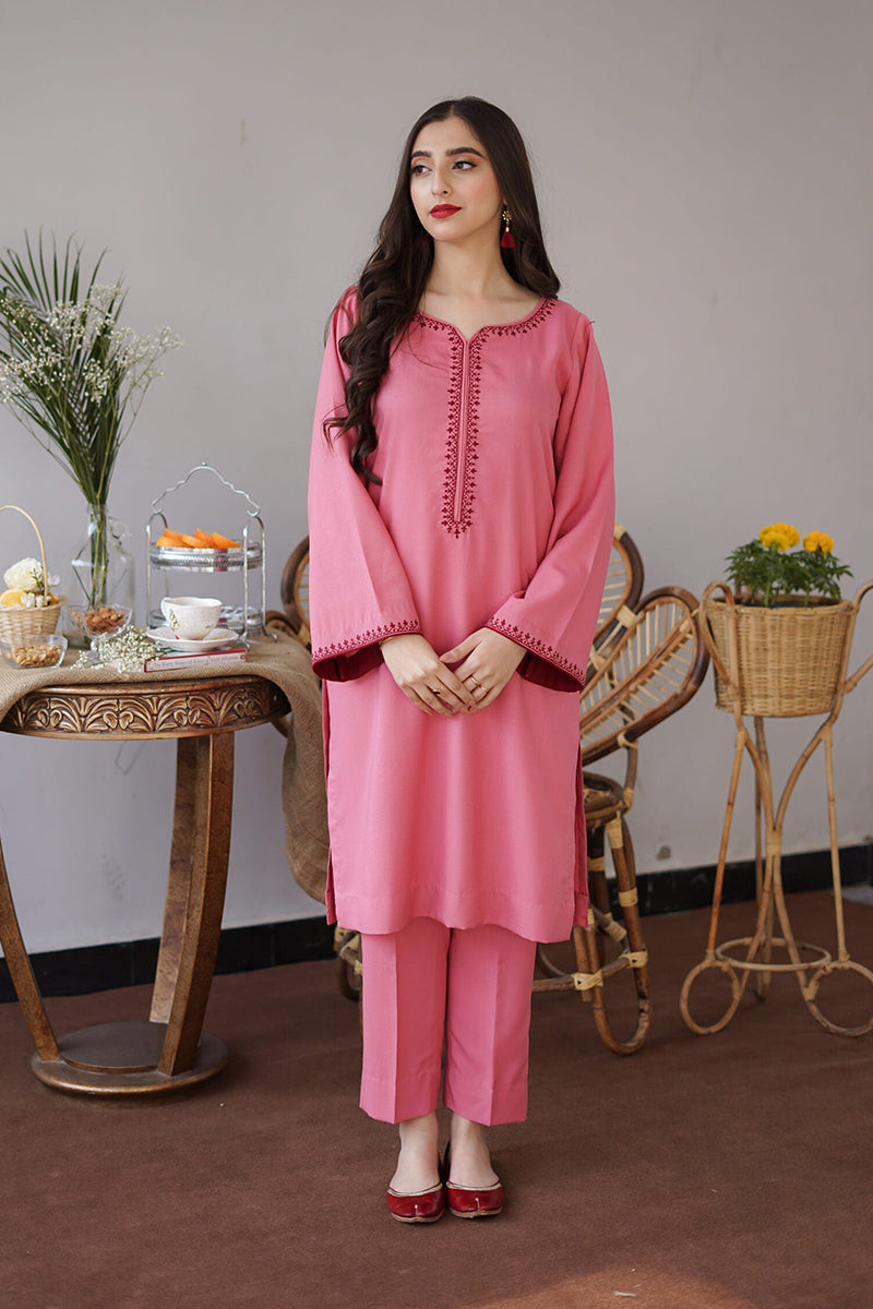 AISLING - 3PC DHANAK EMBROIDERED ZN-1087