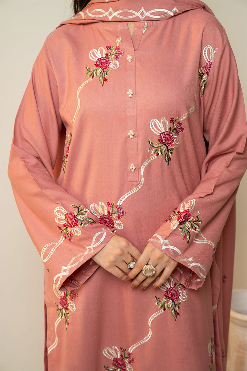 BATIK - 3PC DHANAK EMBROIDERED ZN-1098