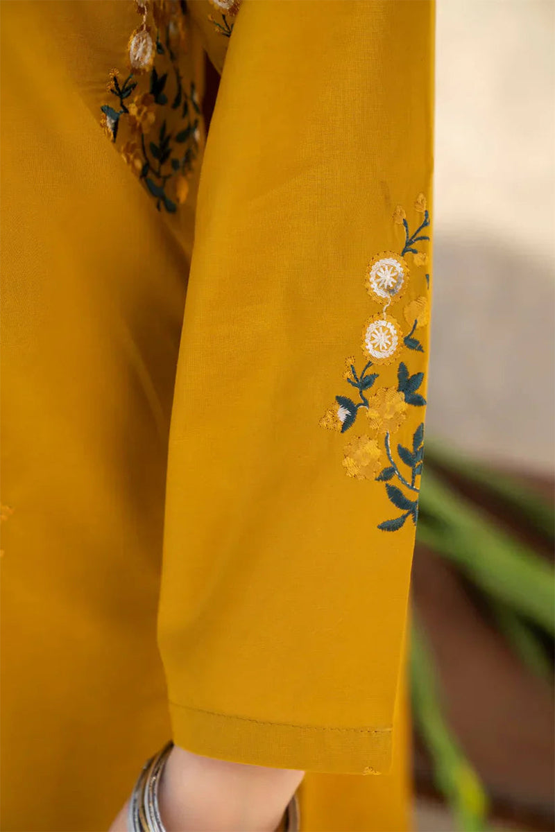 LAZULI - 3PC DHANAK EMBROIDERED ZN-1037