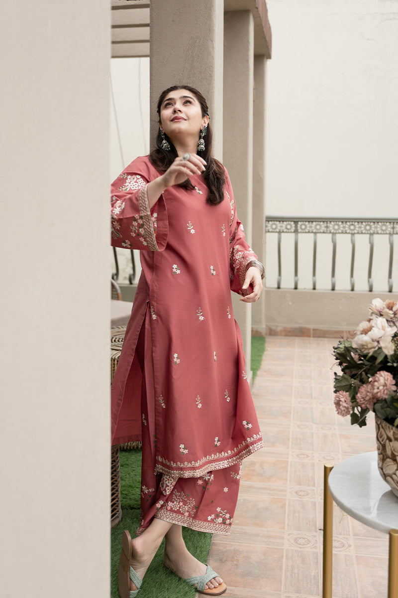 URGE - 2PC DHANAK EMBROIDERED ZN-1060