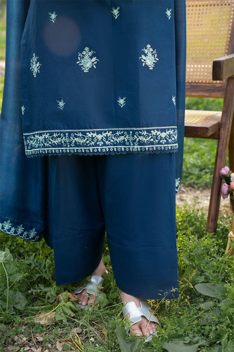 PANACHE - 3PC DHANAK EMBROIDERED ZN-1097