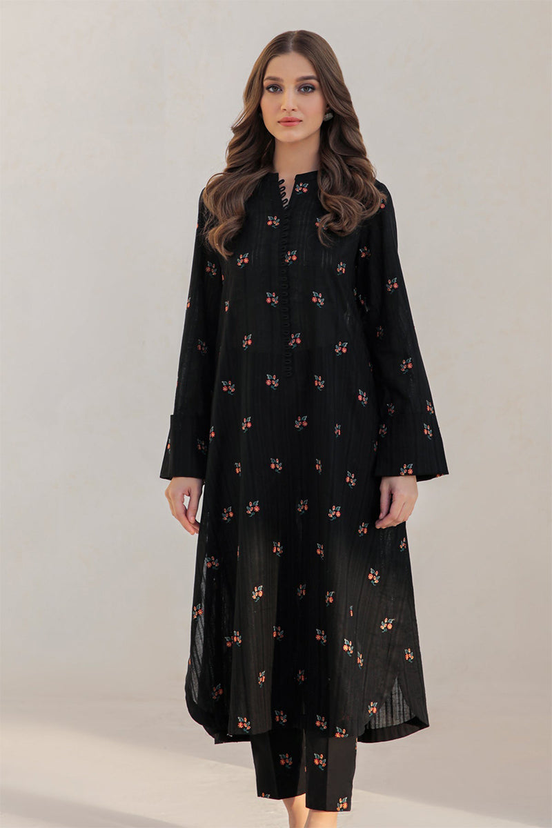 JAZMIN - 3PC DHANAK EMBROIDERED ZN-1023