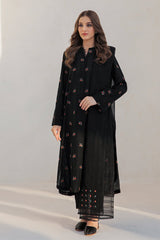 JAZMIN - 3PC DHANAK EMBROIDERED ZN-1023