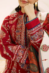 ZARA SHAH JAHAN - 3PC DHANAK EMBROIDERED ZN-1054