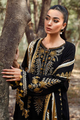 MARIA B - 3PC DHANAK EMBROIDERED ZN-1009