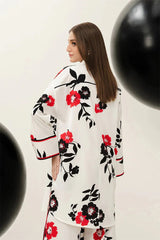 LULUSAR - 2PC DIGITAL SILK PRINTED ZN-1085