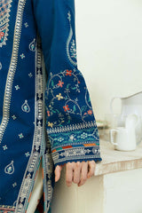 ZARA SHAH JAHAN - 3PC DHANAK EMBROIDERED ZN-1041