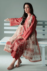 SERAN - 3PC DHANAK EMBROIDERED ZN-1093