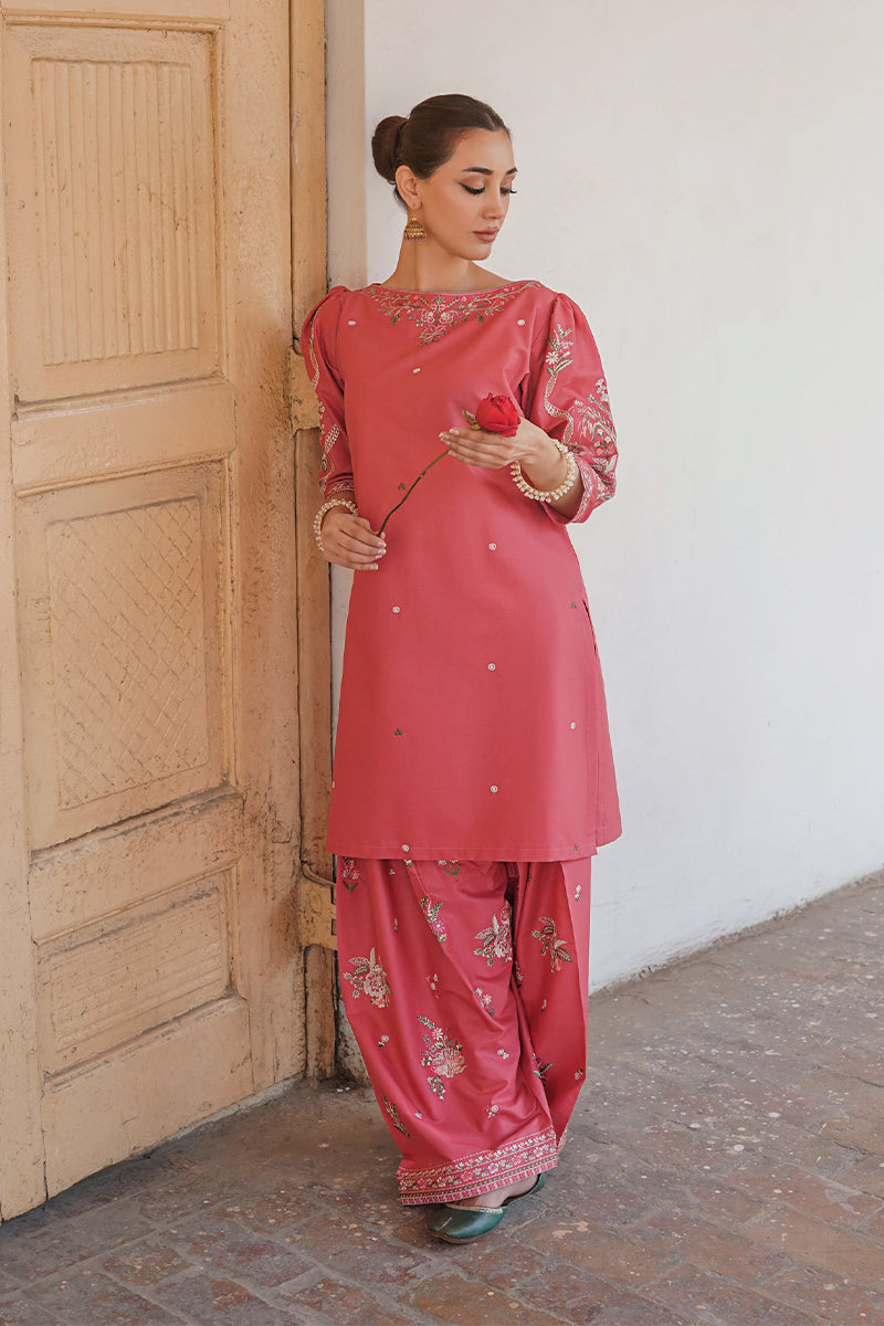 URGE - 2PC DHANAK EMBROIDERED ZN-1089