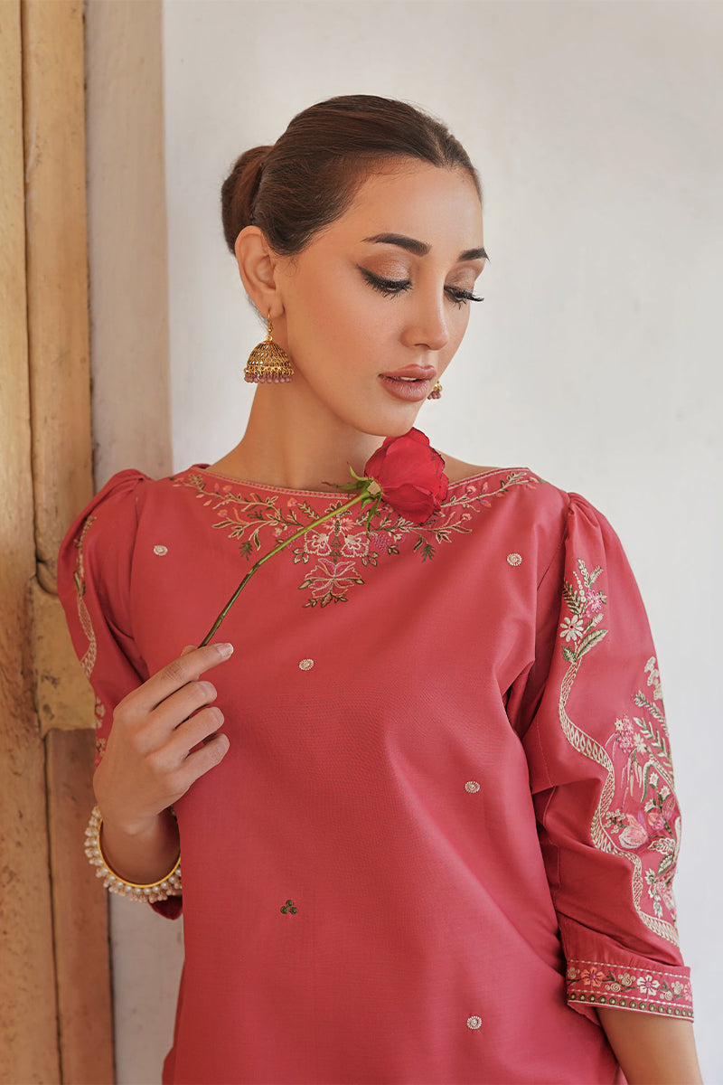 URGE - 2PC DHANAK EMBROIDERED ZN-1089